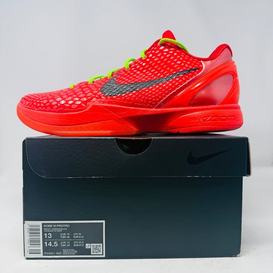 Nike Kobe 6 Protro Reverse Grinch