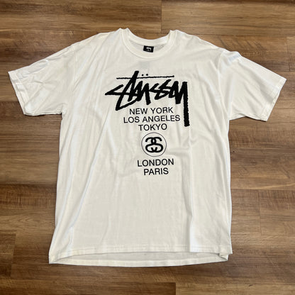 Stussy World Tour T-shirt White