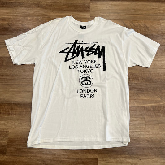 Stussy World Tour T-shirt White