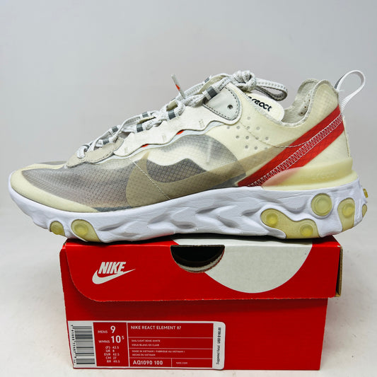 Nike React Element 87 Sail Light Bone