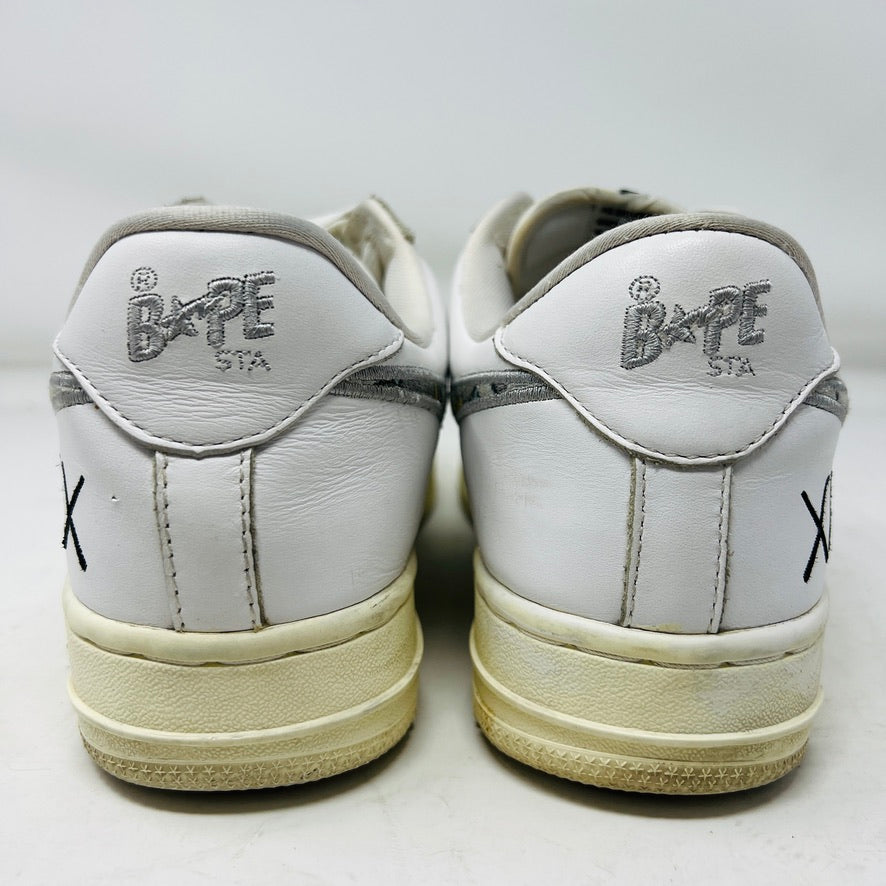 A Bathing Ape Bape Sta Low KAWS White Yellow Grey