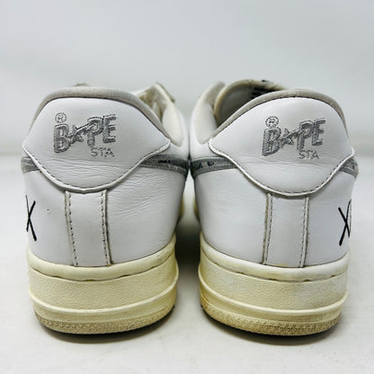A Bathing Ape Bape Sta Low KAWS White Yellow Grey
