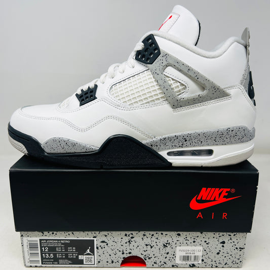 Jordan 4 Retro White Cement (2025)