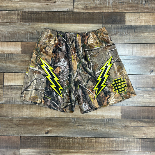 Eric Emanuel EE Basic/Core Short Tree Camo/Black/Lime Bolt