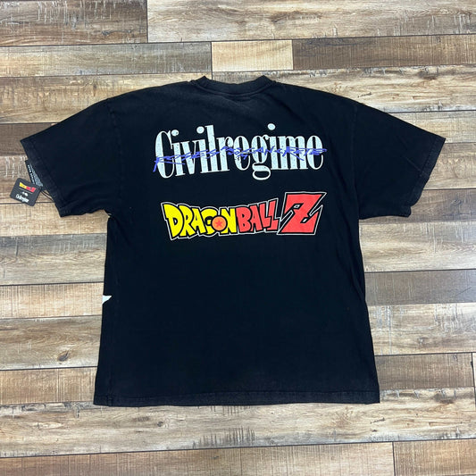 Civil Regime x Dragon Ball Z Future Trunks Vintage Wash Shirt