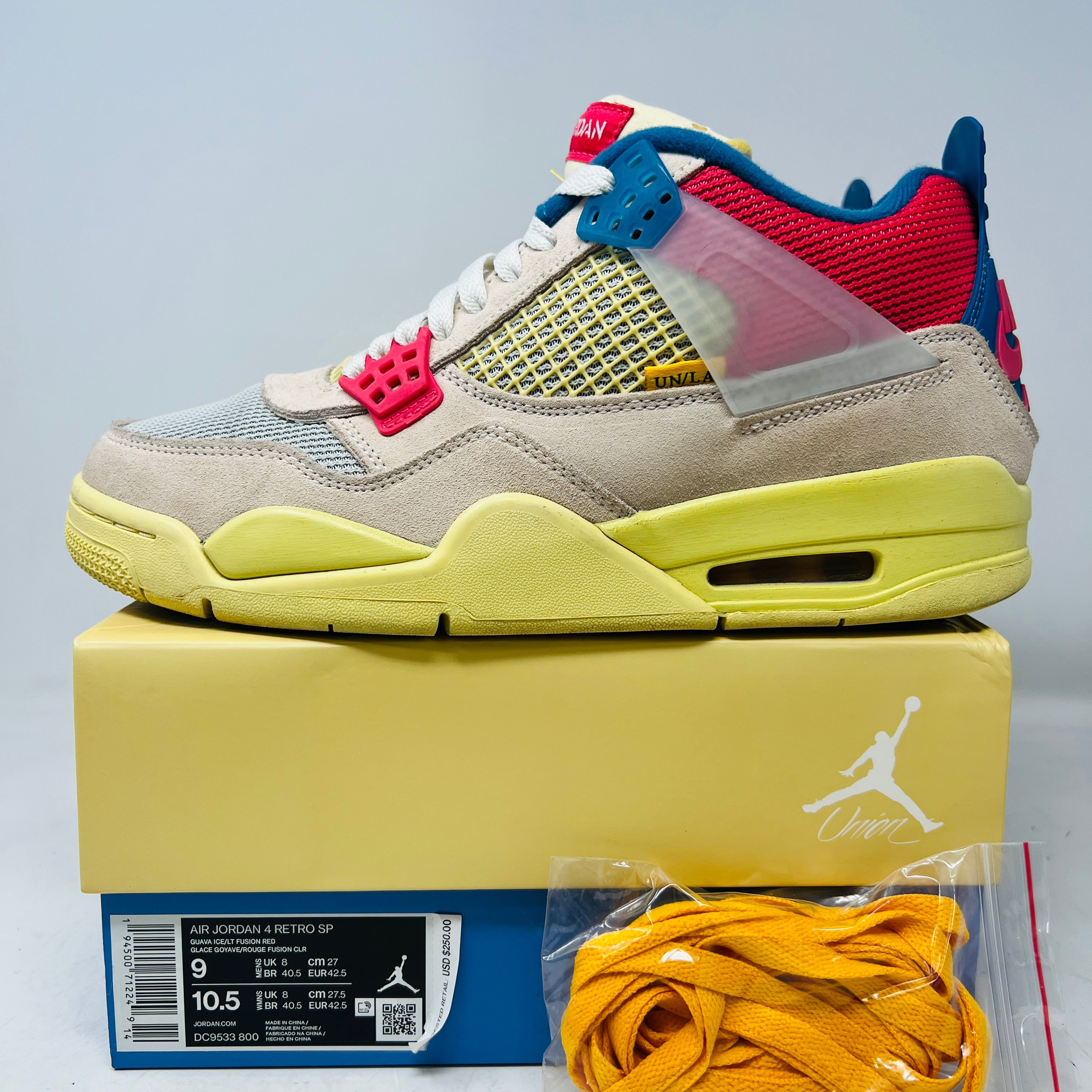 Jordan 4 Retro Union Guava Ice – Holy Ground