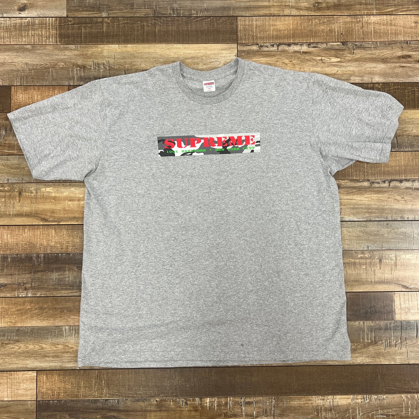 Supreme Hardcore Tee Heather Grey