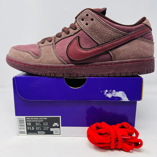 Nike SB Dunk Low City of Love Burgundy Crush