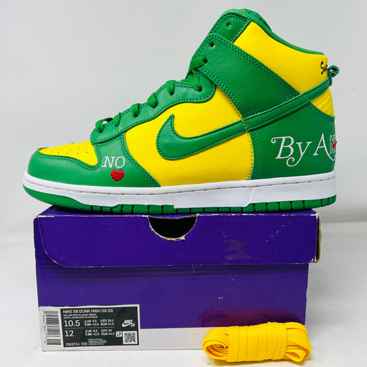 Nike SB Dunk High Supreme By Any Means Brazil