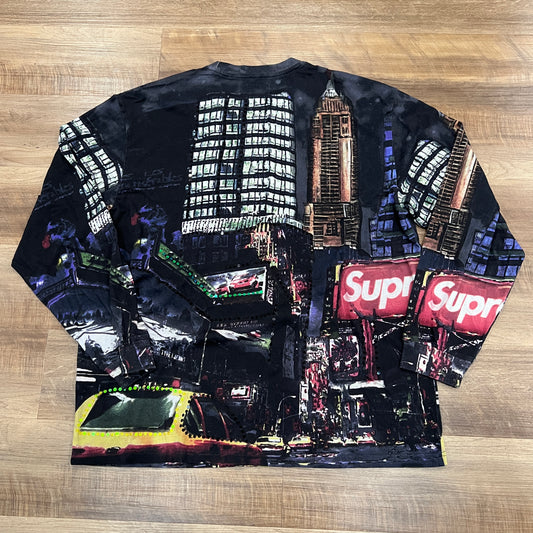 Supreme Skyline Sequin L/S Top Night