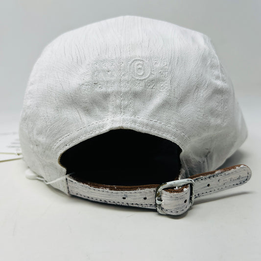 Supreme MM6 Maison Margiela Painted Camp Cap White