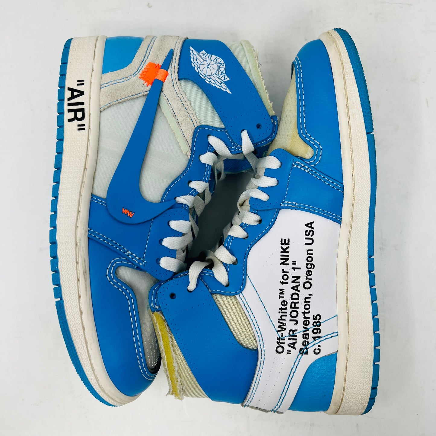 Jordan 1 Retro High Off-White University Blue