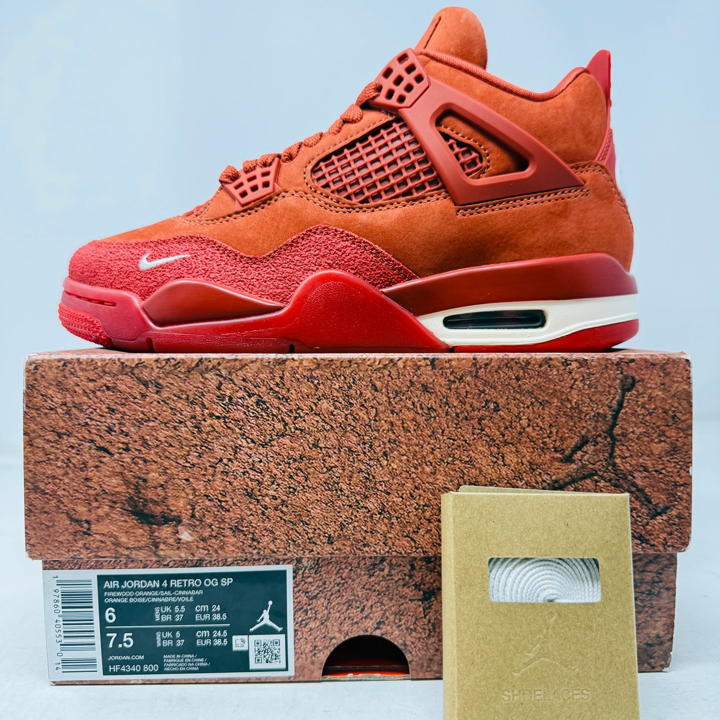 Air Jordan 4 Retro OG SP Nigel Sylvester Brick by Brick