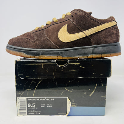 Nike Dunk Low Pro Sb Dark Mocha/Tweed