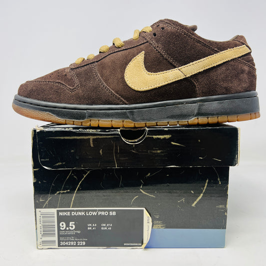 Nike Dunk Low Pro Sb Dark Mocha/Tweed