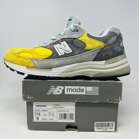 New Balance 992 Nice Kicks Amoeba Music Grey