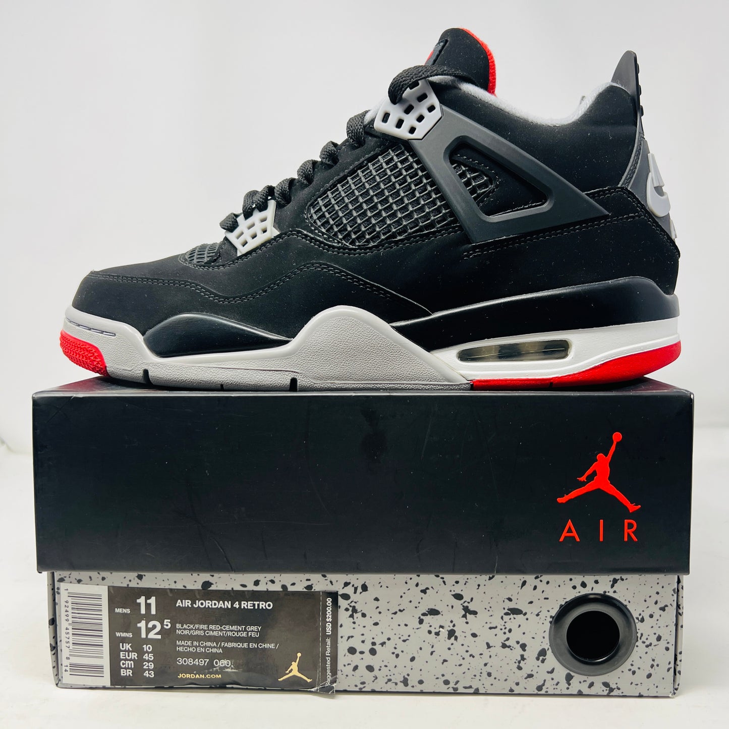 Jordan 4 Retro Bred (2019)